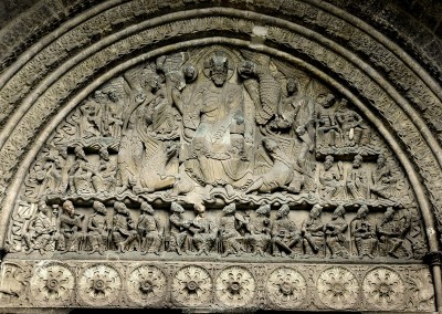 Abadia de Saint-Pierre de Moissac, portada sul, século XII.