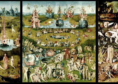Bosch, Hieronymus. Jardim das delícias, 1510-15.