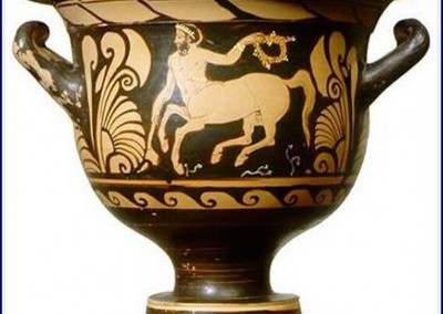 Cleofrades. Vaso com centauro, 500-480 A.C.