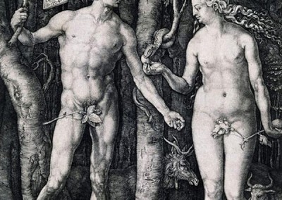 Dürer, Albrecht. Adão e Eva, 1515.