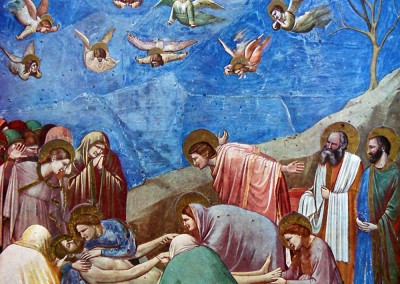 Giotto di Bodone. A lamentação, 1305-06.