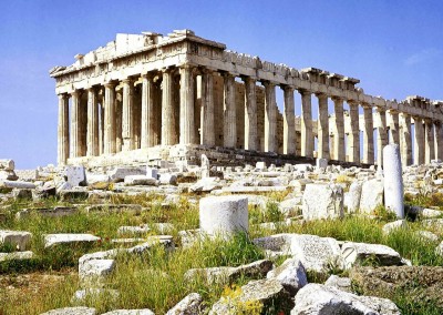 Ictino, Calícrates e Fídias. Partenon, 447-432 A.C.