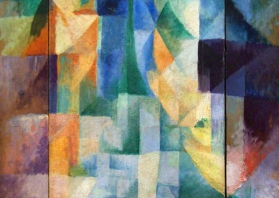 Delaunay, Robert. Janelas simultâneas, 1912. 1912.