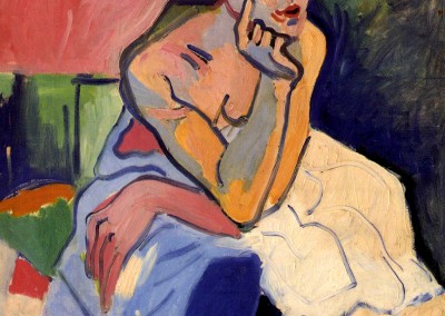 Dérain, André. Mulher de combinação, 1906.