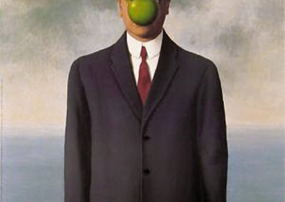 Magritte, René. O filho do homem, 1960.