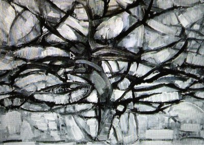 Mondrian, Piet. Árvore cinza, 1912